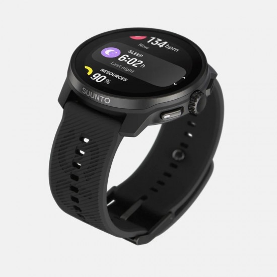 Reloj deportivo Suunto Race S All Black con GPS multibanda y pantalla AMOLED